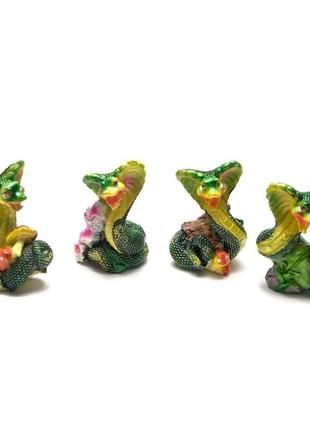 Статуетка змія-кобра (6,5х4,5х3,5 см)