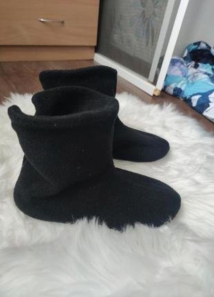 Детские домашние тапки,капцы / чешки флисовые