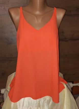 Классная майка блуза блузка брители регулируются трендовая стильная модная яркая неоновая