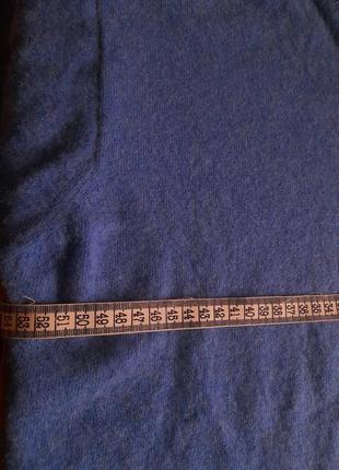 Мужской свитер шерстяной kitaro men пуловер джемпер синий xl размера германия6 фото