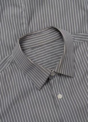 Prada milano vintage striped shirt мужская рубашка