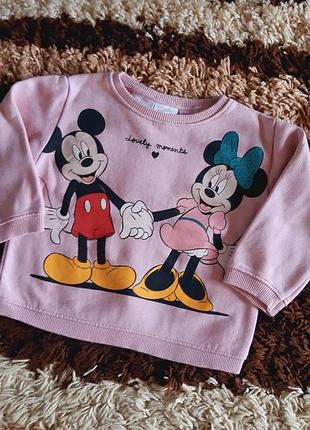 Свитшот на флисе zara.