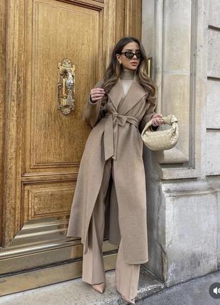 Пальто кемел zara,xs(s)