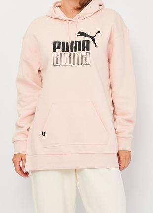 Худи женское на флисе puma, размер м