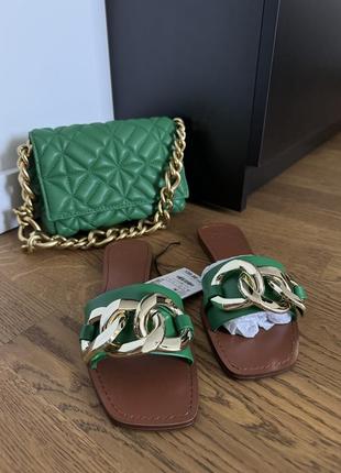 Сандалии zara