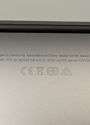 Apple macbook pro 13" m2 сhip 8/256gb space gray акб 99%9 фото
