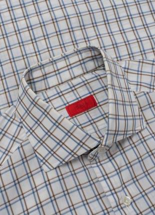 Isaia napoli dress shirt cotton мужская рубашка