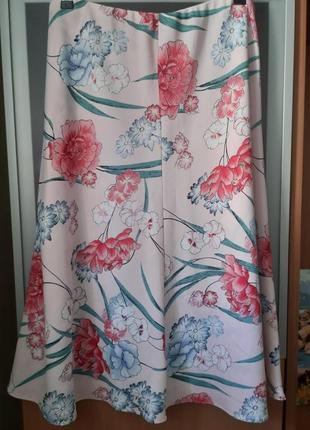 Юбка в цветы