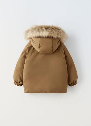 Куртка  пуховик єврозима zara 92,1042 фото