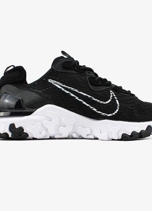 Nike react vision"black/white"человеческое качество высокое удобно в носке стильные7 фото