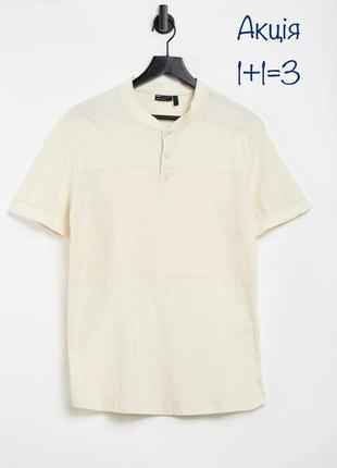 Футболка asos design на пуговицах h&m zara
