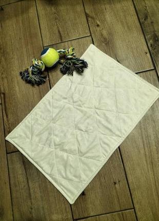 Пеленка многоразовая для животных s 30х45см молочная