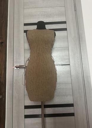 Shein bae тренд сукня зі шнурівкою по фігурі6 фото