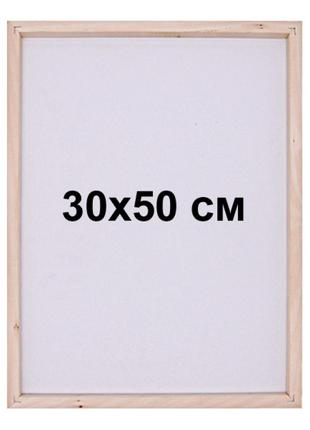 Підрамник  30*50 для алмазної мозаїки з дерев'яною основою
