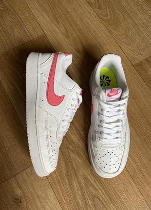 Кросівки жіночі шкіряні nike court vision low розмір 38.5