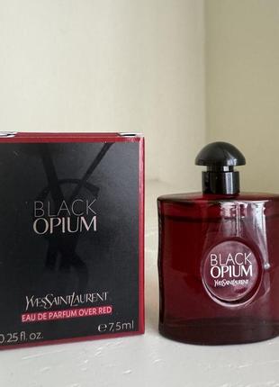 Оригинальный yves saint laurent black opium over red парфюмированная вода