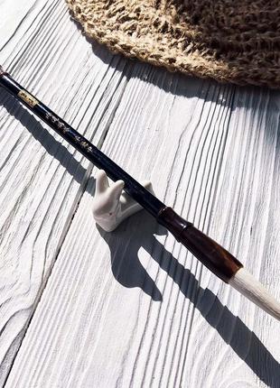 Мягкая кисть из ворса козы мрамор (средняя)