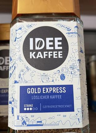 Кофе растворимое idee caffe gold express 0,200 кг