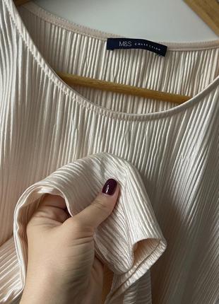 Блуза пудрового цвета m&s