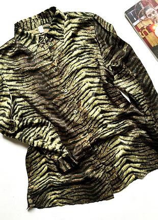 Вінтажна блуза з натурального шовку!
