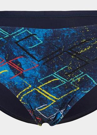 Плавки arena daly swim briefs бірюзовий, чорний діт 164 см