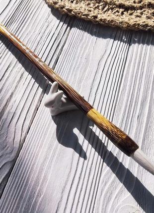 Мягкая кисть из смешанного ворса козы и колонка натуральный бамбук