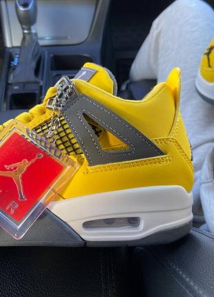 Мужские кроссовки jordan 4 retro lightning7 фото