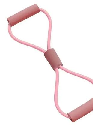 Эспандер для фитнеса fitness тренировок похудения спорта йоги восьмерка для мужчин женщин