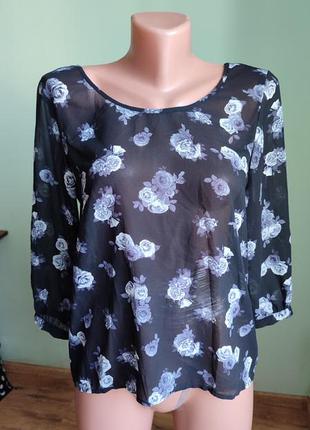 Блуза блузка кофта шифон