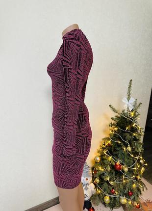 Мини-платье с металлическим вырезом и длинным рукавом nasty gal6 фото