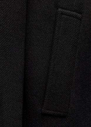 Новое макси длинное шерстяное пальто зара