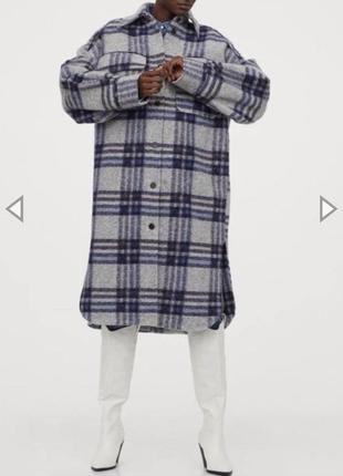 Пальто сорочка h&m