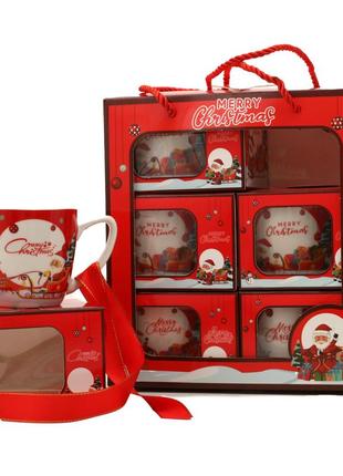 Подарунковий набір чашок "новий рік"