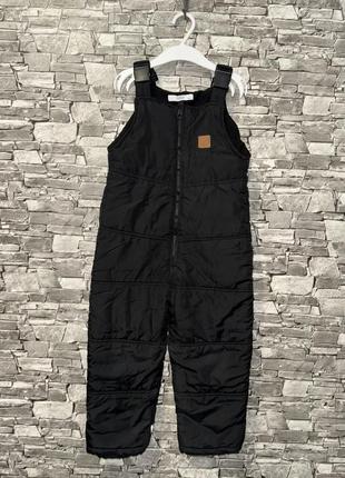 Зимний полукомбинезон, зимние штаны, теплые штаны