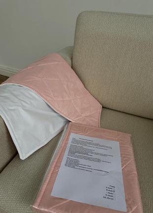 Пелюшка багаторазова для тварин м 45х60 см pink4 фото