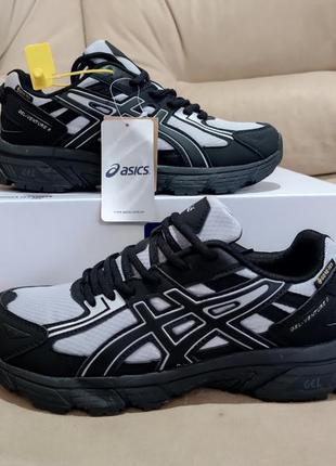 Кросівки asics gel-venture 6 gore-tex black/grey до -21*