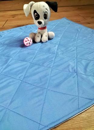 Пеленка многоразовая для животных м 45х60 см blue2 фото