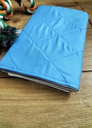 Пеленка многоразовая для животных м 45х60 см blue3 фото