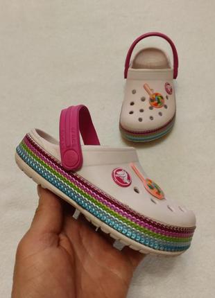 Crocs кроксы сабо c8 р 25