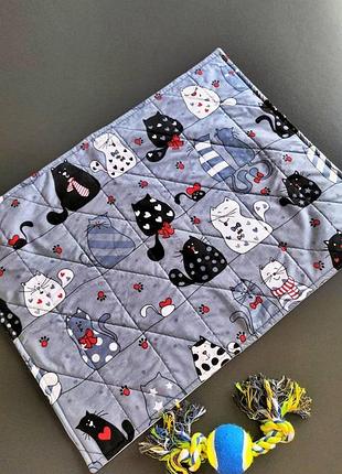 Пеленка многоразовая для животных s 30x45 см ля-мур серый