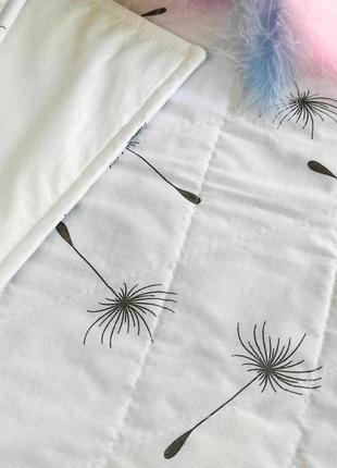 Пеленка многоразовая для животных xl 60x90 см одуванчик белый3 фото