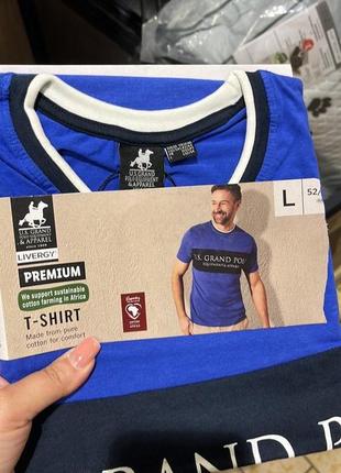Футболка чоловіча livergy premium grand polo