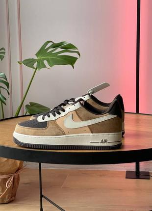 Кроссовки nike air force 1 '07 lv8 ‘baroque brown'4 фото