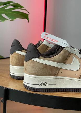 Кроссовки nike air force 1 '07 lv8 ‘baroque brown'7 фото