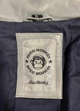 Blue monkey куртка кожаная женская р s-m8 фото