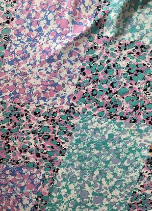 Віскозна міді спідниця кольоровий леопард2 фото