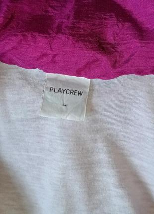 Куртка спортивная playcrew реглан жатка винтаж