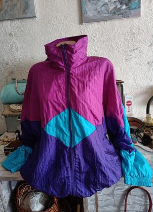 Куртка спортивная playcrew реглан жатка винтаж