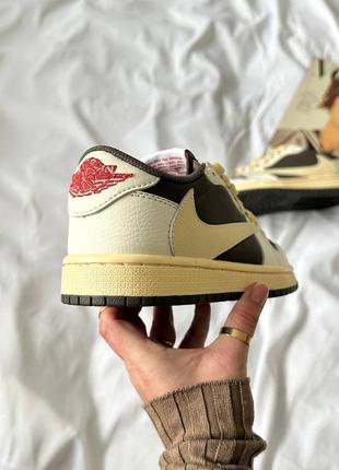 Мужские кроссовки jordan low og sp travis scott reverse mocha3 фото