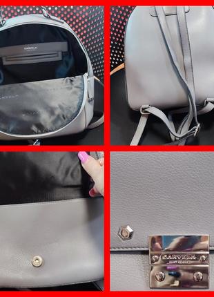Бренд: carvela
стильный рюкзак благородного серого цвета9 фото